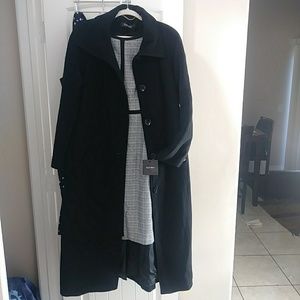 Ellen Tracy Full Trench/ Jones of New york dress